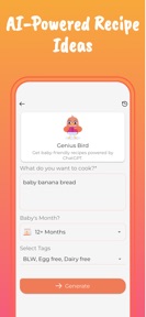 Starting Solids & Baby Food screenshot
