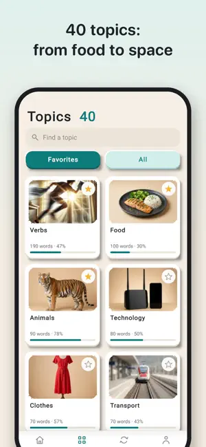 LearnWords: Learn Spanish screenshot 2