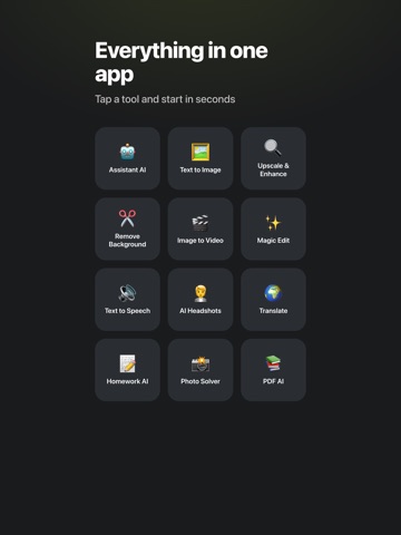 UniverAI: AI Chat Assistant iPad screenshot