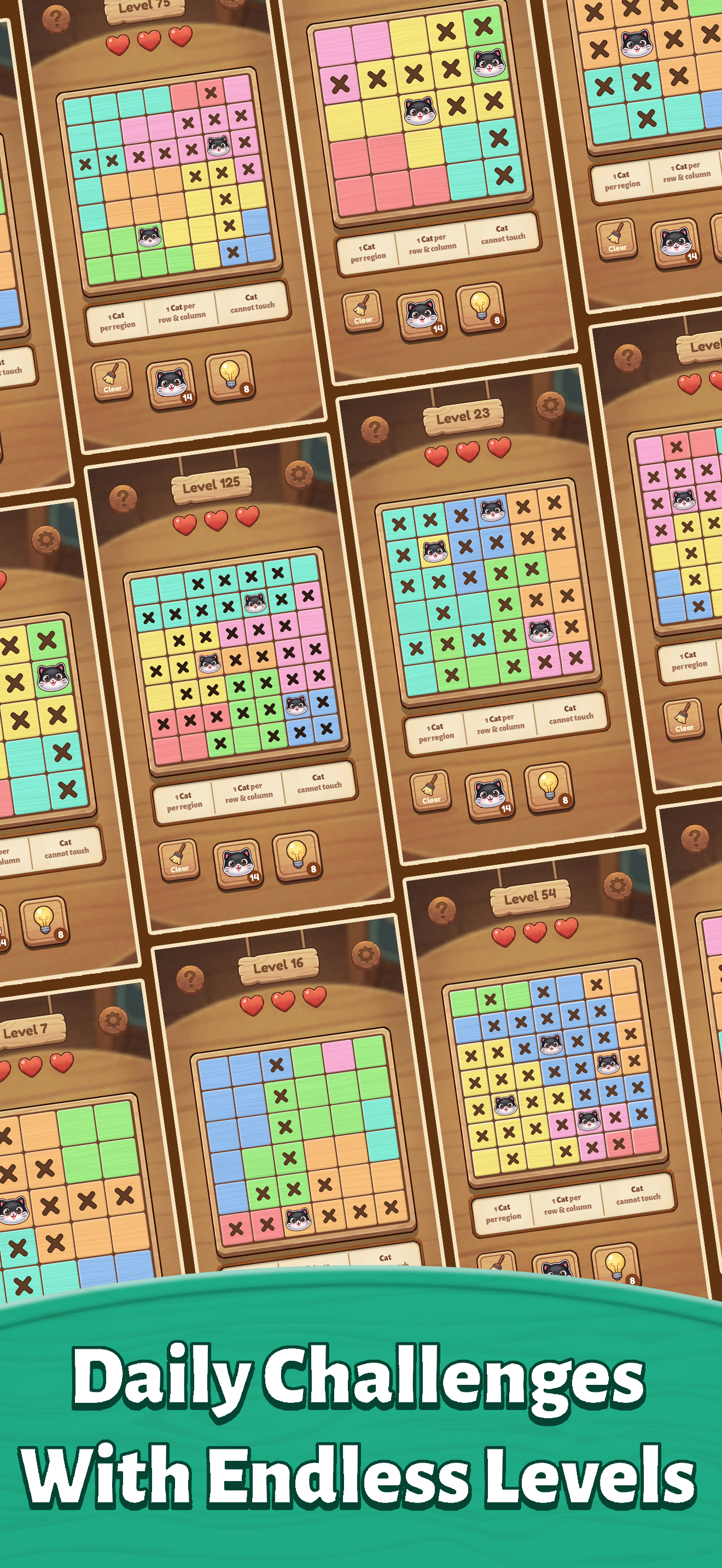 Tuxedoku: Zen Wooden Sudoku screenshot 5