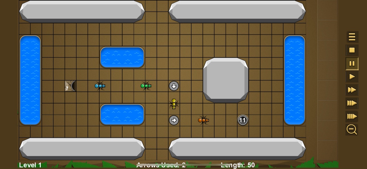 Screenshot 2 of Ants: Arrow Puzzles