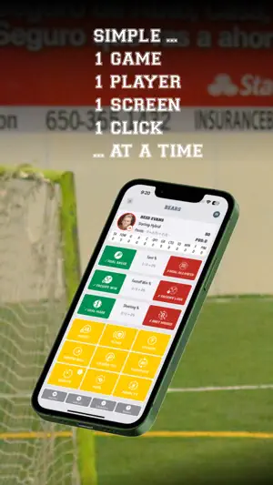 Lacrosse Simple Stats Tracker screenshot 2