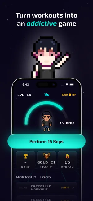 REPS - AI Fitness Coach screenshot 1