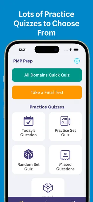 PMI PMP exam preparation screenshot 1