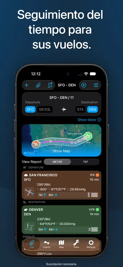 Screenshot 5 di 6 di StationWeather - METAR and TAF
