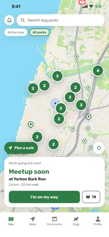 Parks — Dog Parks & Walks screenshot 1