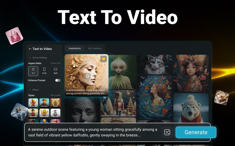 AI Video,Photo & Art Generator Screenshot
