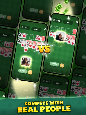 Solitaire - Win Cash iPad screenshot