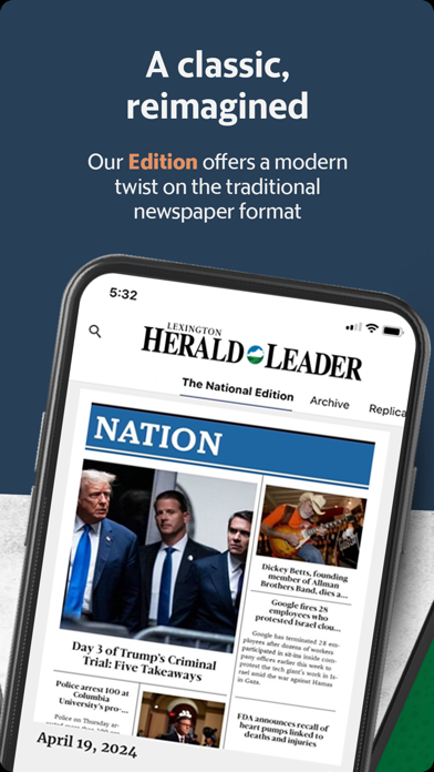 Lexington Herald-Leader News Screenshot