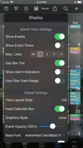 Perspectiva: Calendars, Charts screenshot