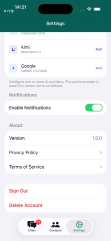 MailToChat Screenshot 6 of 6