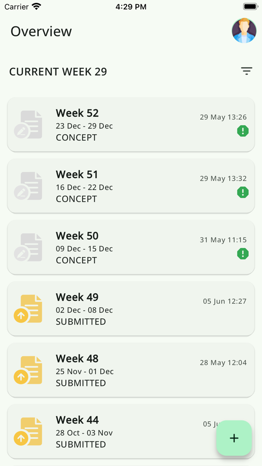 #1. Timesheet Anyware (iOS) Podle: AnyWare B.V.