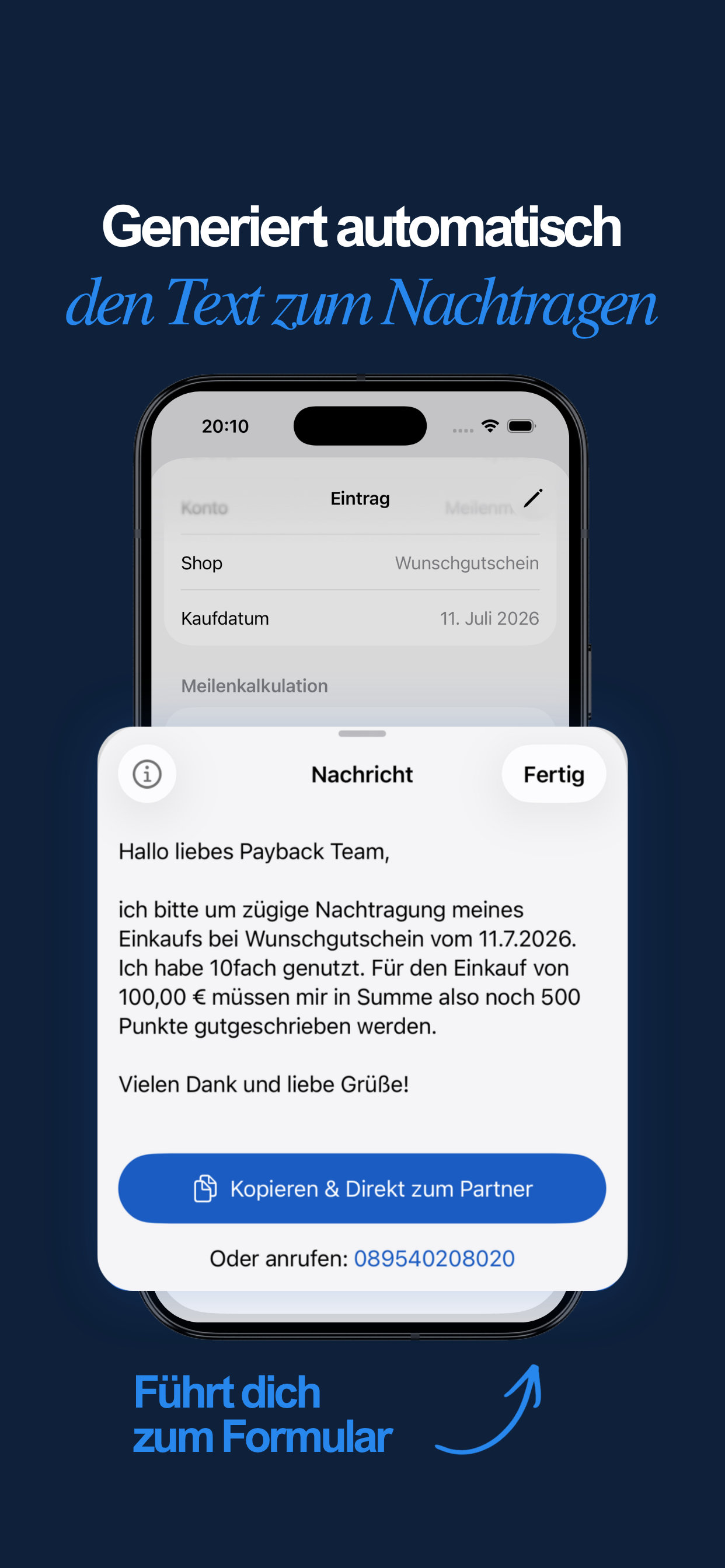 Meilentracker screenshot 5