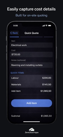 OffGridQuotes Screenshot 3 of 6