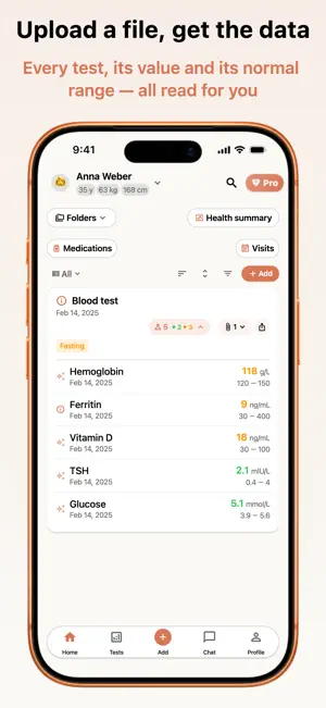 MedKeepy: Lab Tests screenshot 1