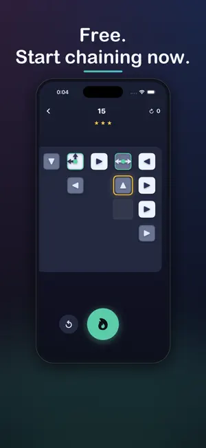 Cascadot: Domino Chain Puzzle screenshot 1