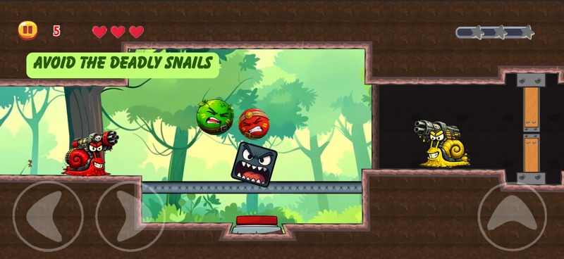 Bounce Ball 4 - Red Ball Hero screenshot 4