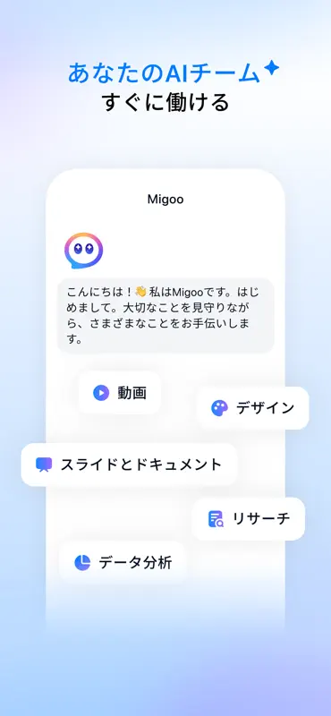 Migoo - すべてのタスクにAIチーム screenshot 1 of 6