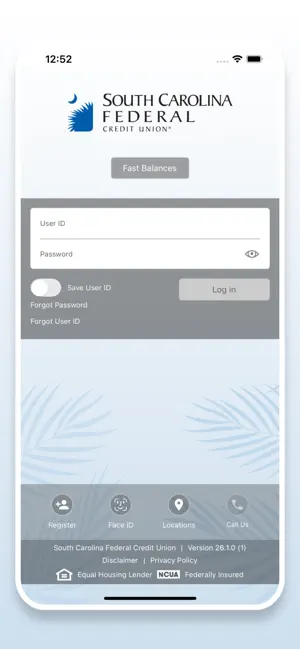 SC Federal Credit Union screenshot 1