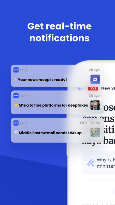 Screenshot #3 pour Lumi News: Fast & Easy to Use