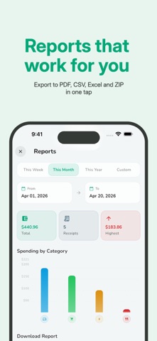 ReceiptNow: Smart Scanner screenshot