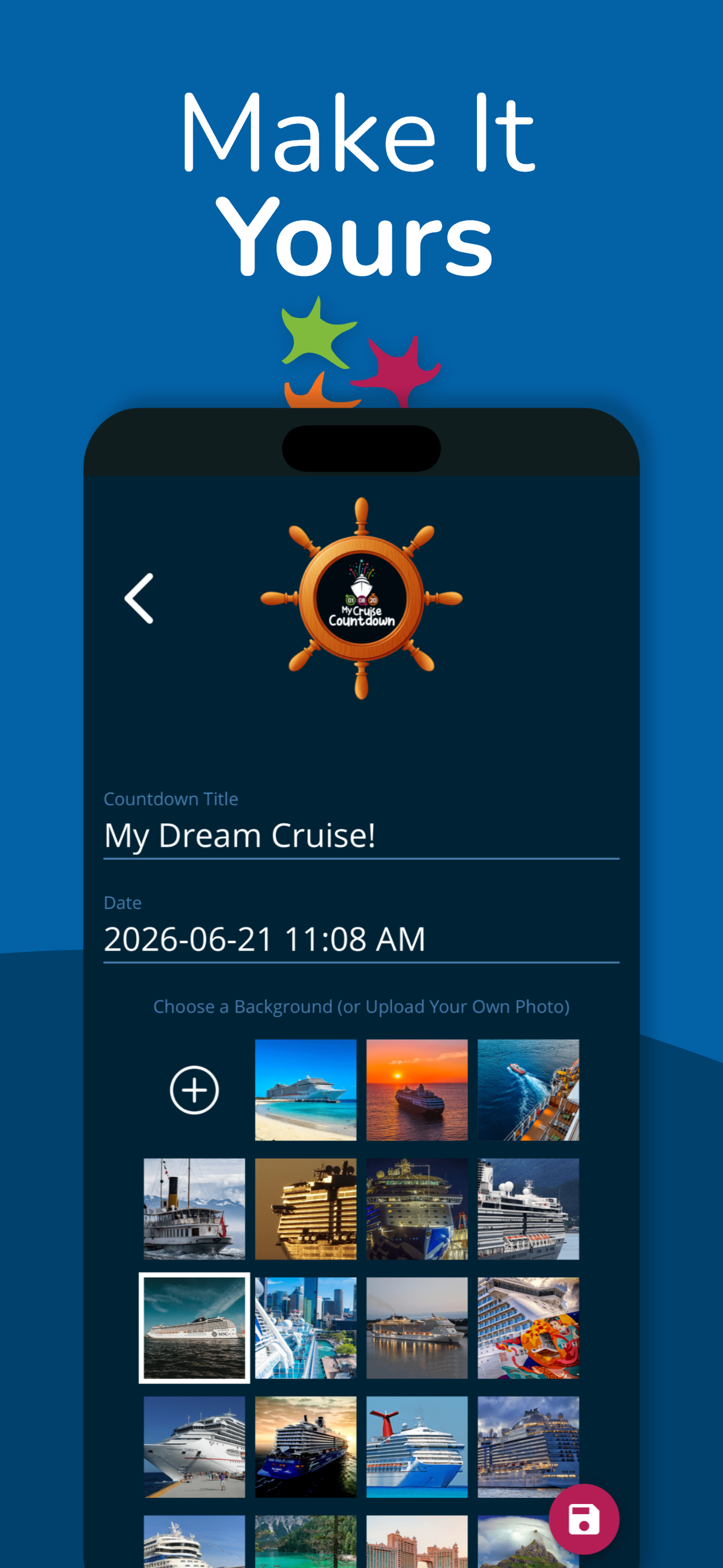 Cruise & Travel Countdown