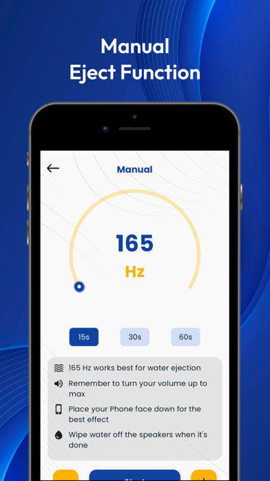 Speaker Cleaner - Water eject° iPhone screenshot 3 - Utilities app