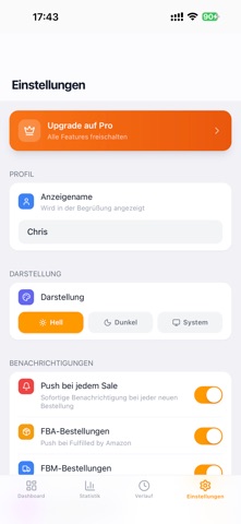 SalesPush — FBA & FBM Alerts screenshot