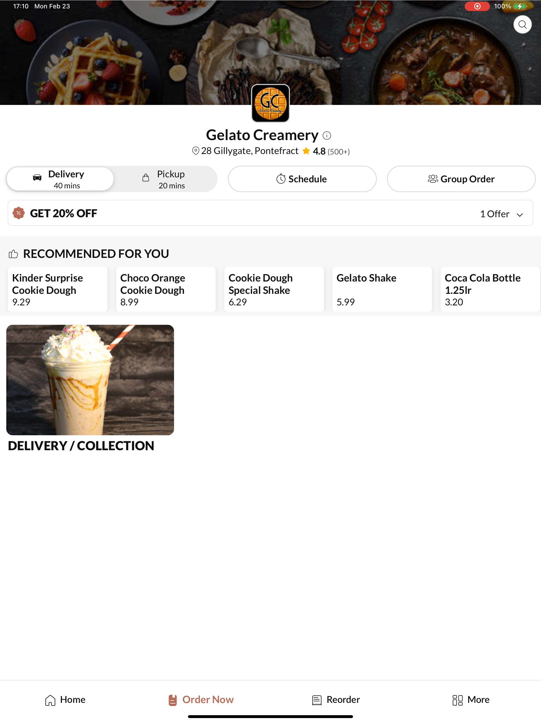 Gelato Creamery.