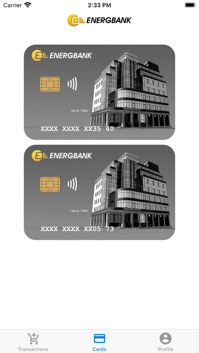 Energbank 3D Secure Screenshot