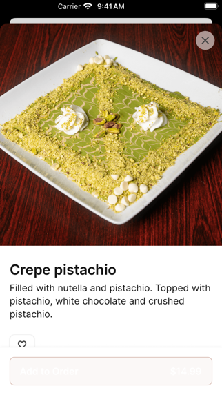 Ranoush iPhone screenshot 4 - Food & Drink app