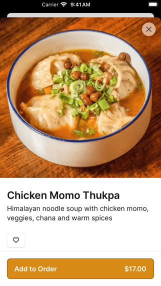 Bir Kitchen iPhone screenshot 3 - Food & Drink app