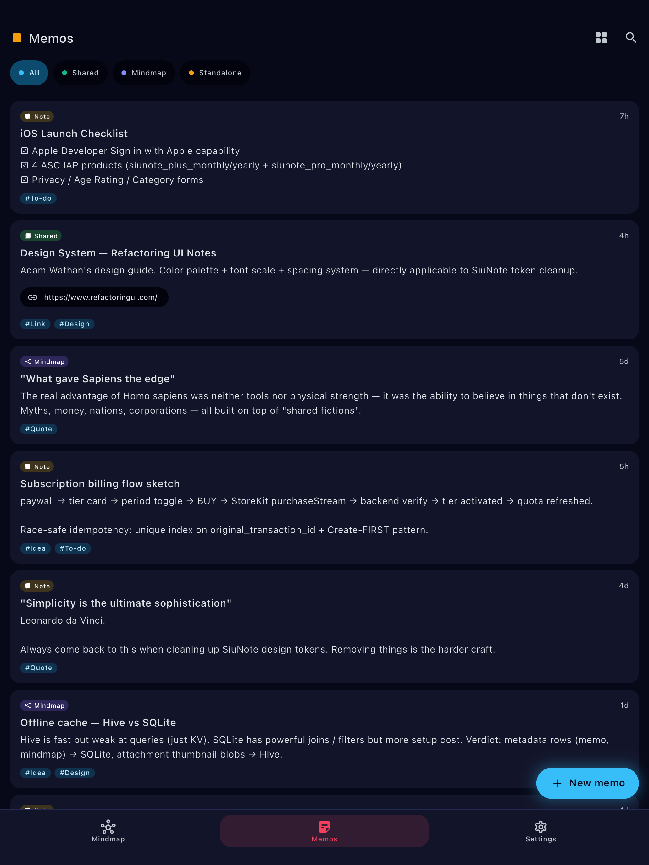 SiUNote - Mindmap & Memo screenshot 9