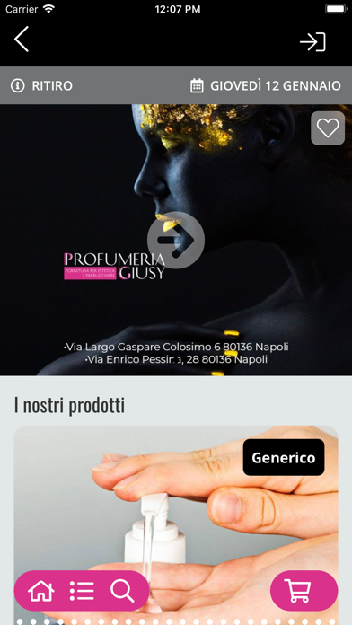 Profumeria Giusy Screenshot