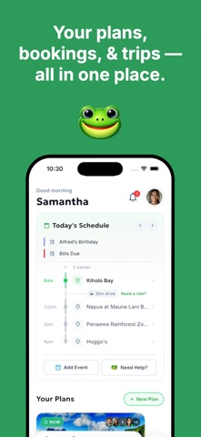 Ribbit: AI Itinerary Planner screenshot