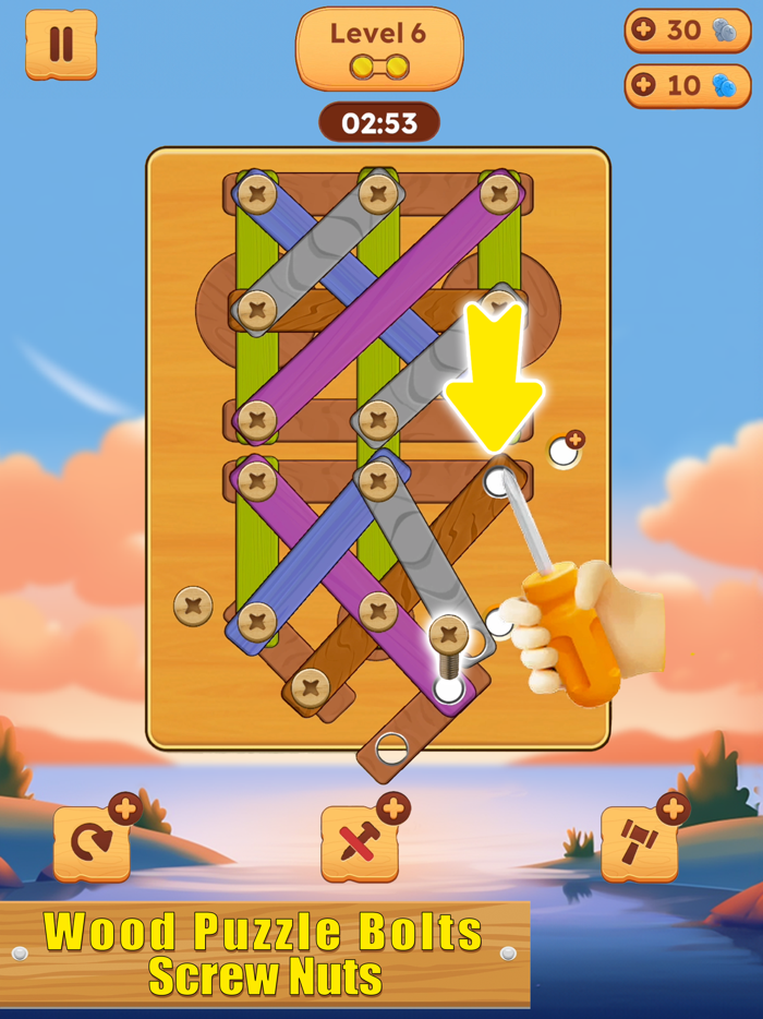 Crazy Screws Wood BoltsNuts