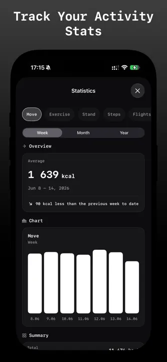 Activity Tracker+: Screenshot 7 von 10