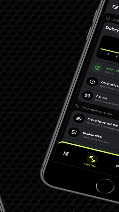 GymX Komárno Screenshot
