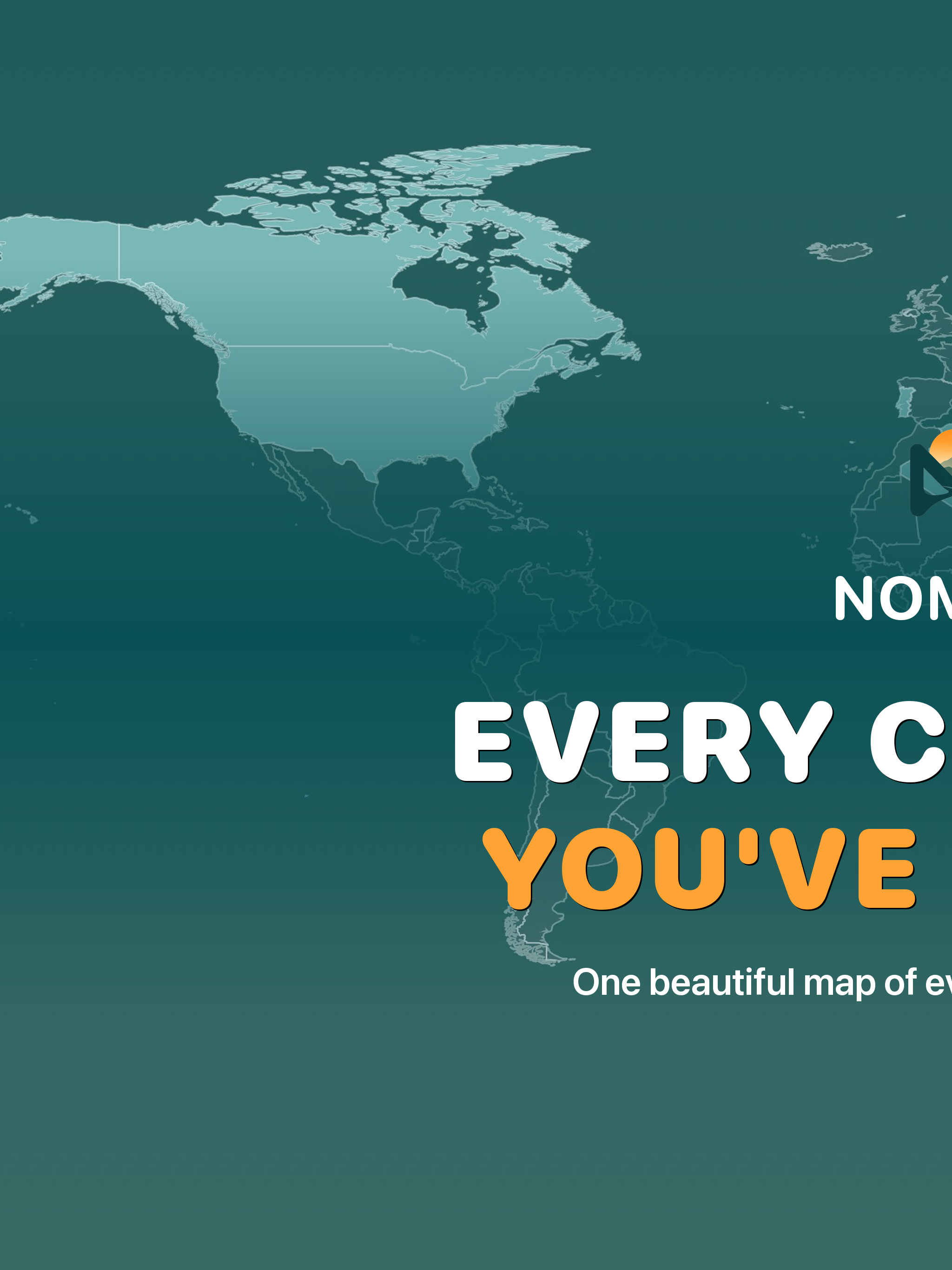 Nomad: Countries visited map screenshot 9