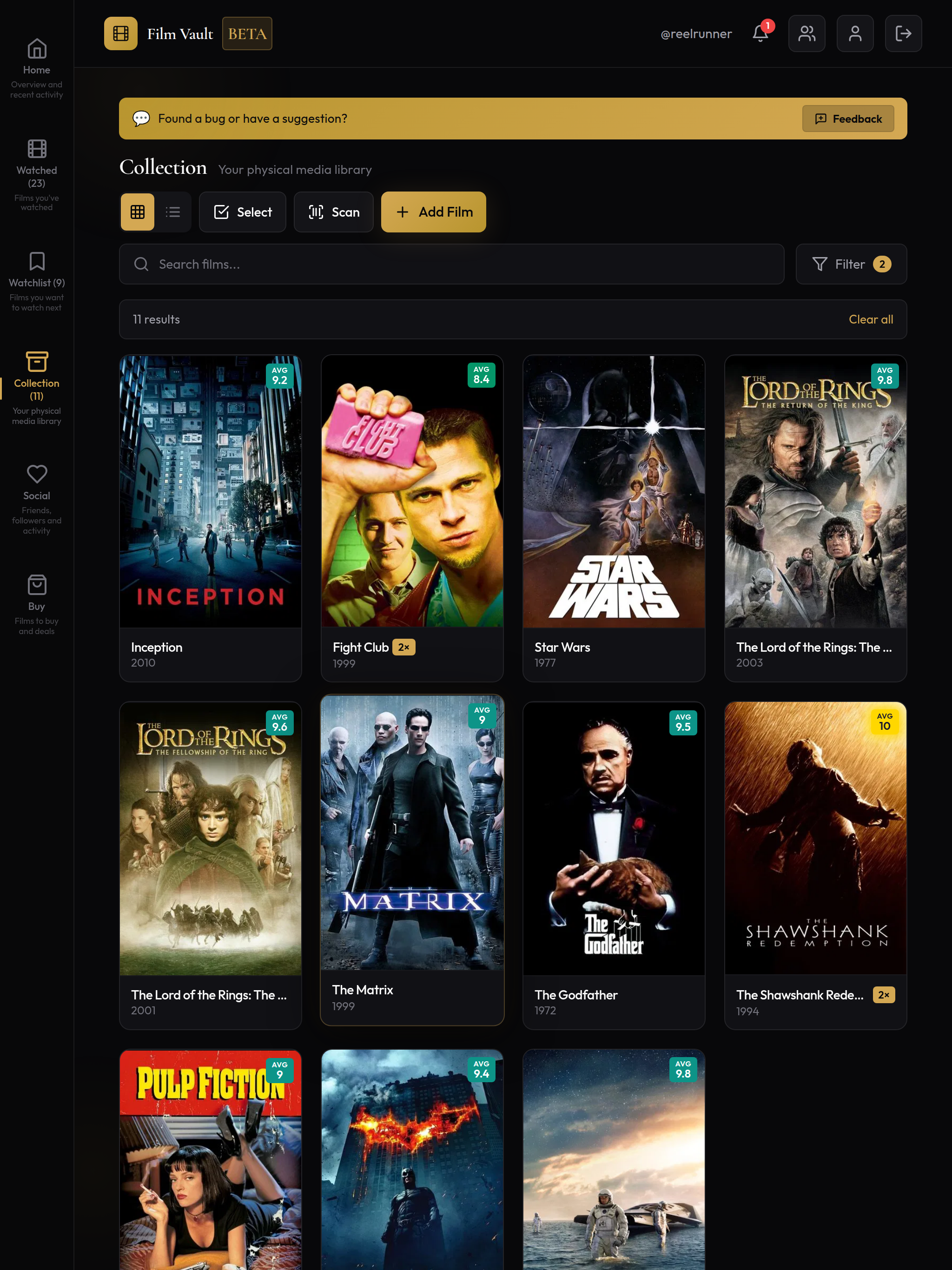 Film Vault - Movie Tracker screenshot 9