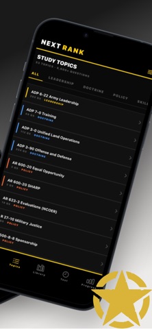 NextRank: Army Promotion Board iPhone screenshot