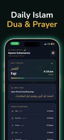 Pray Unlock: Salah Screen Time iPhone screenshot