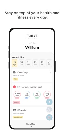 Evolve Health App Screenshot 2 of 6