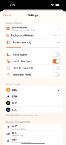 BlockfolioX: Crypto Tracker iPhone screenshot