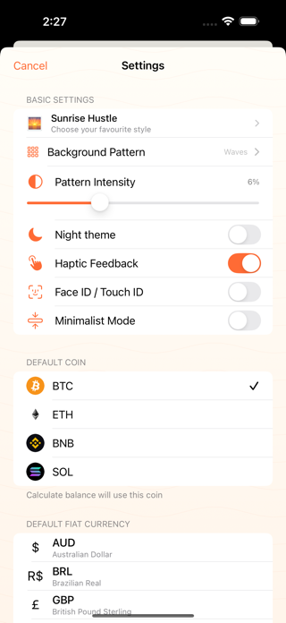 BlockfolioX: Crypto Tracker Screenshot 6 of 9