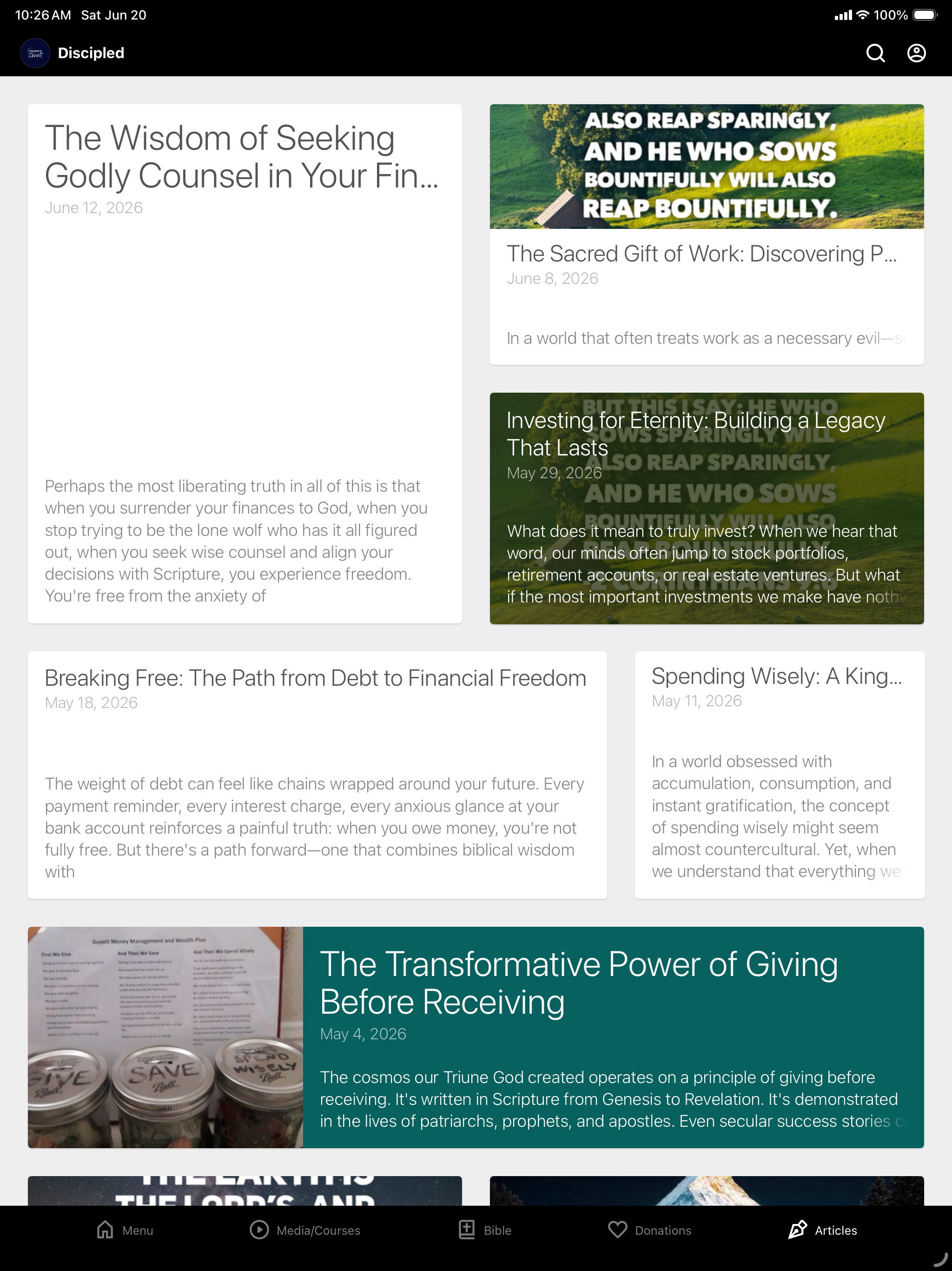 Discipled In Christ screenshot 11