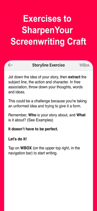 Screenplay Development Wrkshop Screenshot 6 of 9