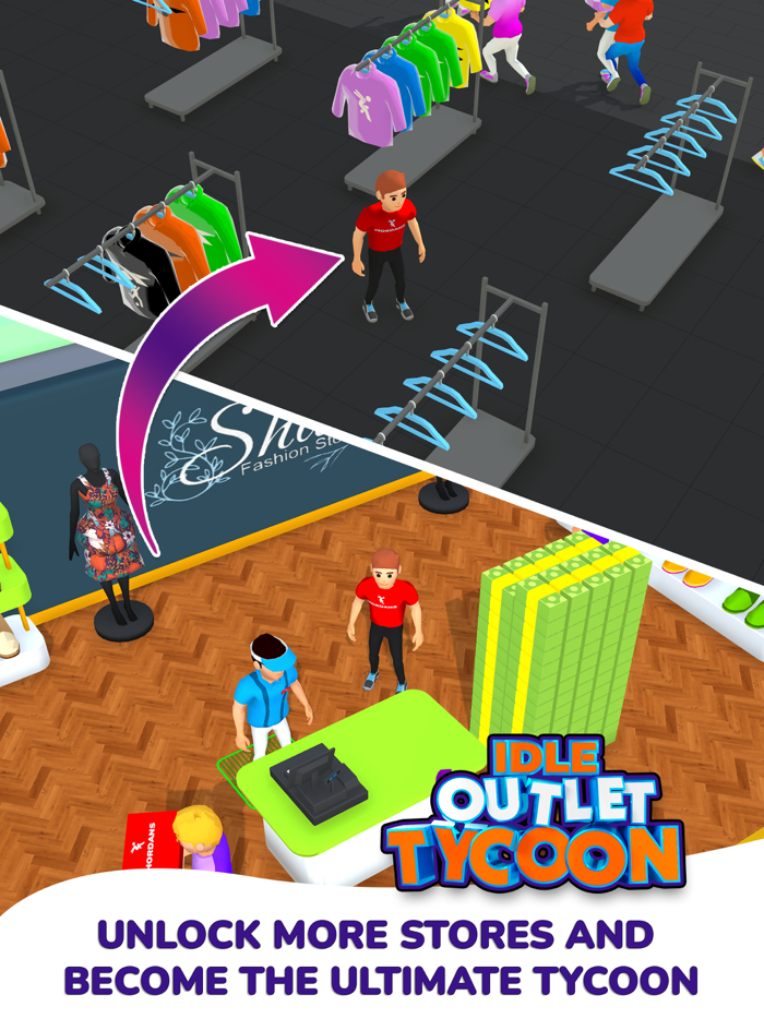 Idle Outlet Tycoon