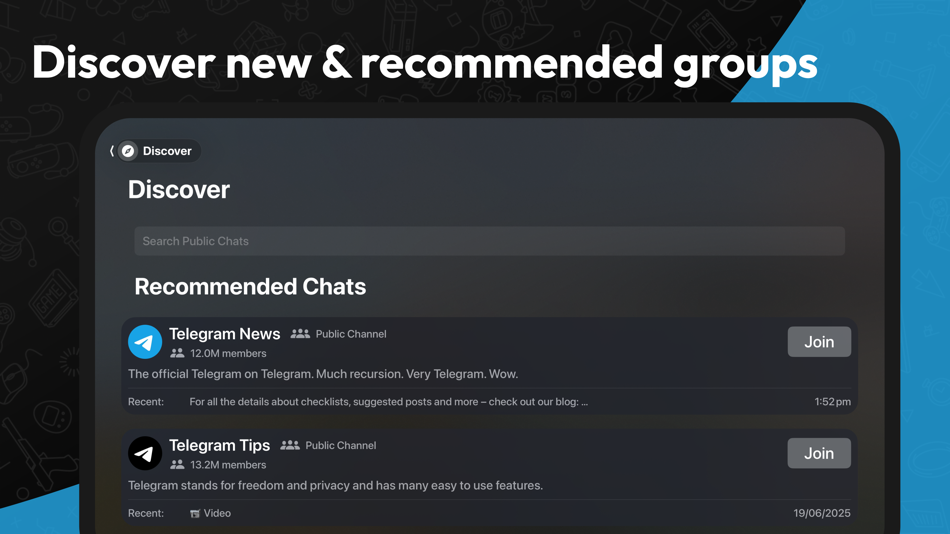 #5. tv for Telegram (iOS) By: Phil Trevor