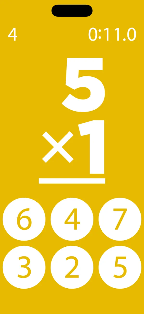 Screenshot #2 pour Math Speed Drill